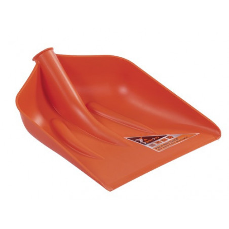 Badile per neve e granaglie KD35 – Pala ampia in polipropilene – Brixo