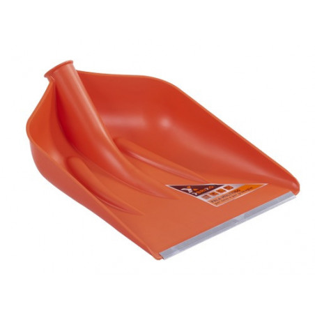 Badile per neve e granaglie KD35 con lamina – Pala rinforzata per uso intensivo – Brixo