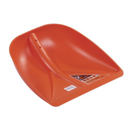 Badile per neve e granaglie KD40 con lamina in alluminio – Brixo