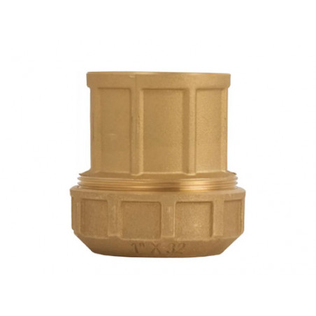 Manicotto femmina zincato ½"x20 mm – Predisposizione impianti gas – Art. 710