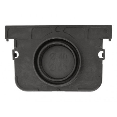 Tappo canaletta Compact H5 in PP anti-UV per drenaggio da esterno – TP10-02