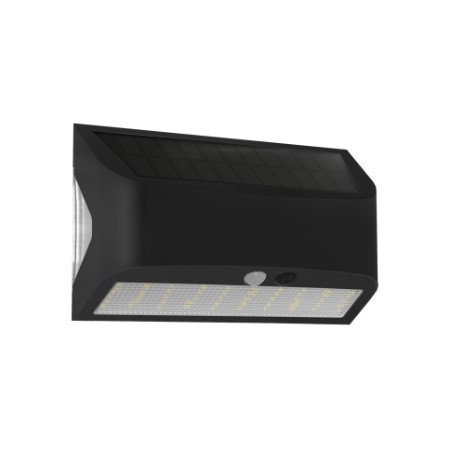 Faretto LED solare Arcadia Max 6 W Nero – Luce potente – Century