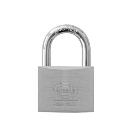 Lucchetto inox 40 mm – Corpo antiruggine con guarnizione protettiva – Corbin-Marino