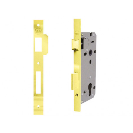 Serratura Yale 52 X00 60 mm a infilare – Scrocco e catenaccio inox