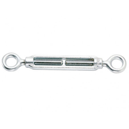 Tenditore Robur zincato a due occhi – Ø 20 mm (3/4") Art. 8005Z con coefficiente sicurezza 4