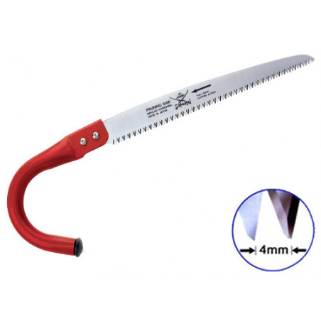 Segaccio Samurai manico ombrello – lama 30 cm PS300LH con denti temprati e custodia inclusa