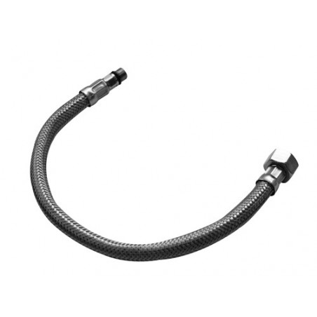 Flessibile inox 3/8" – per miscelatori doccia e lavabo, tubo 50 cm certificato G/F