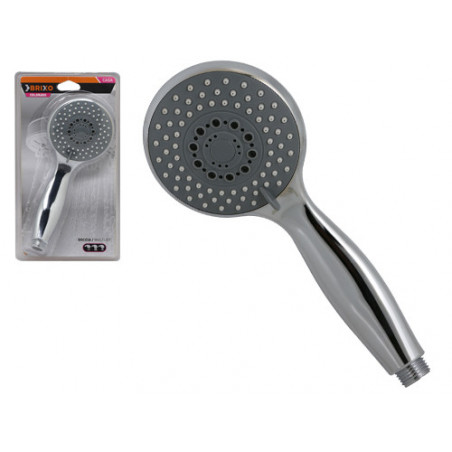 Doccia monojet Colorado Brixo cromata – 3 posizioni regolabili, ABS robusto ed ergonomico
