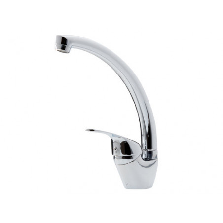 Miscelatore Brixo Tirreno 40 lavello alto/canalis alta – canna alta ottone cromato Ø40 mm