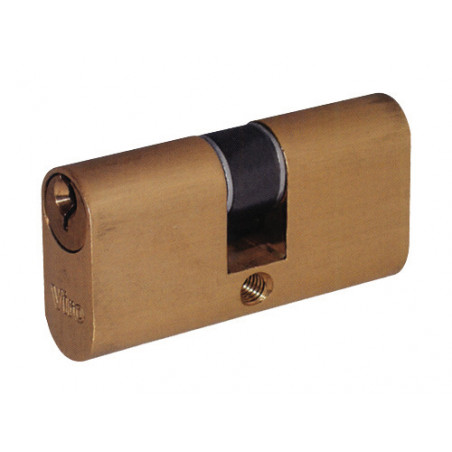 Cilindro ovale 54 mm ottone 5 perni con 3 chiavi - Viro Art. 0745