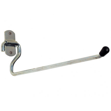 Gancio a parete diritto 15 cm in ferro zincato - Brixo A.303-215
