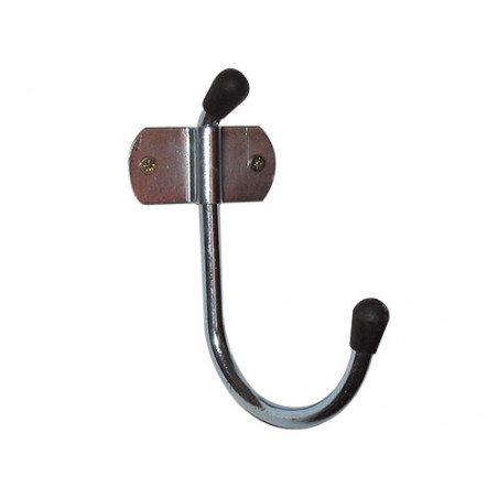 Gancio a parete tondo 8 cm ferro zincato - Brixo A.310-2