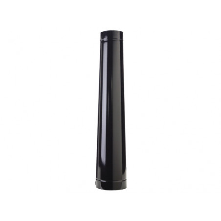 Tubi smaltati ridotti nero opaco Ø 20/15 cm per stufa - Franklin