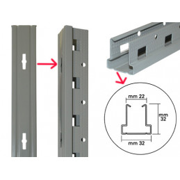 Montante scaffale 250 cm...