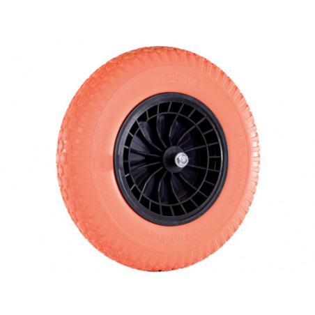 Ruota poliuretano Brixo Ø 400×8 mm per carichi pesanti - MM128