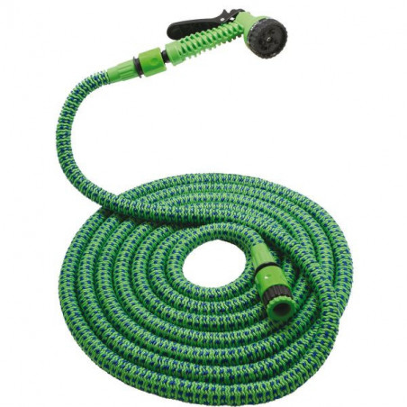 Kit starter irrigazione Snake 5 bar 15 m con tubo spiralato - Brixo Snake