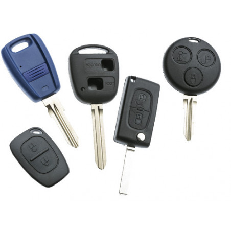 Guscio chiave Silca SIP22RS8 2 pulsanti per Fiat – cover vuota ricambio