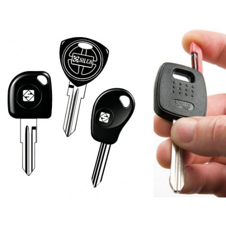 Chiave transponder Silca Lancia GT18 RT5 – shell vuota con lama RT5