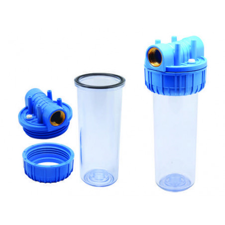 Portafiltro acqua 25 cm attacco 3/4"