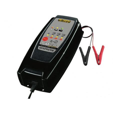 Caricabatterie 12V con mantenitore SMC 36 per auto e moto – Deca