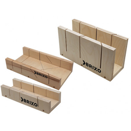ELIMINARE H8Cassetta tagliacornici 240×60×35 mm in legno faggio per modanature – Brixo