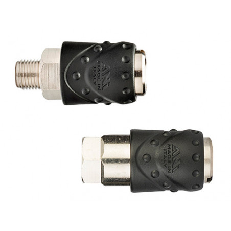 Rubinetto rapido maschio 3/8" aria compressa – Brixo
