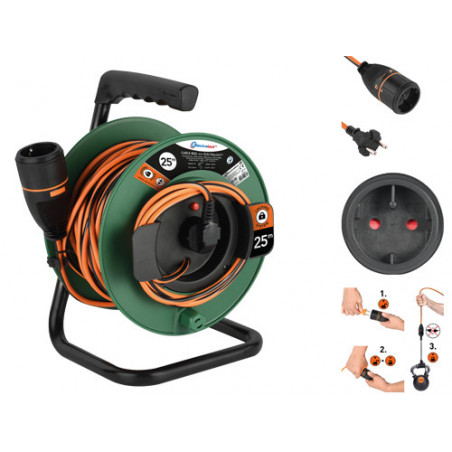 Avvolgicavo Electralock 3×1 MT 25 m – Electralock