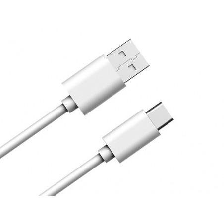 Cavo USB-A/Type-C 3 A 1 m bianco – per ricarica veloce smartphone – Universale