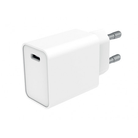 Caricatore USB-C 20 W bianco – con ricarica rapida Power Delivery – Universale