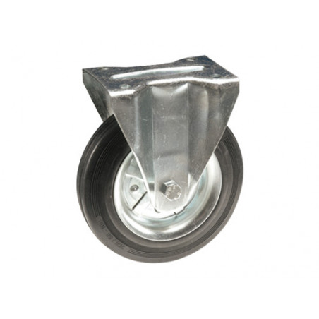 Ruota fissa Ø140 mm con forcella A.351 – per carrelli e attrezzi – Universale