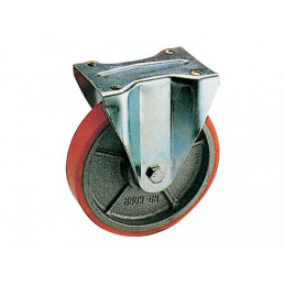 Ruota fissa poliuretanica Ø...