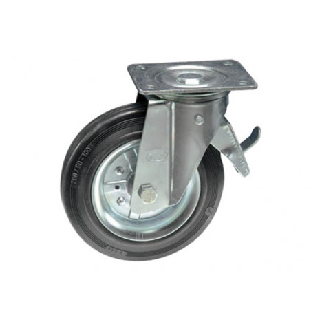 Ruota rotante Ø 140 mm con forcella e freno – A.350/FR – Universale