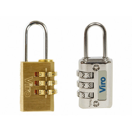 Lucchetto a combinazione Viro 40479 – arco Ø 30 mm – Made in Italy