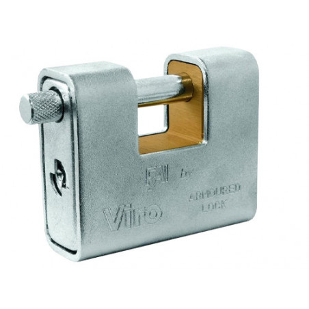 Lucchetto corazzato Viro Fai 4016 – corpo acciaio – Ø 81 mm