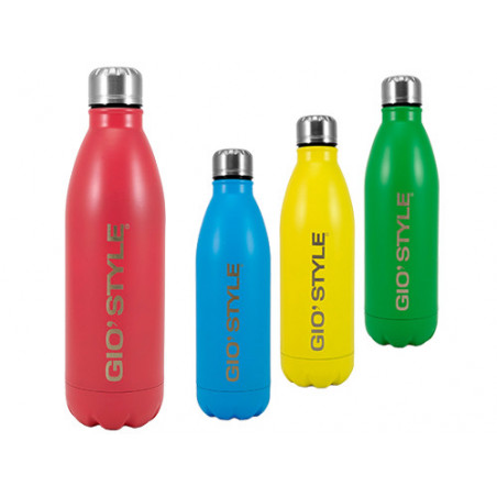 Bottiglia termica 0,75 litri con isolamento doppio – trekking e sport – Gio’Style