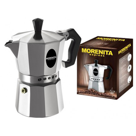 ELIMINARE H8Caffettiera Morenita 6 tazze in alluminio fusione pressa – Aeternum