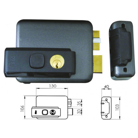 Elettroserratura ISEO Serie 53N destra – Art. 53N5151DX