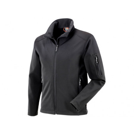 Giubbino Buffalo blu taglia XXL – softshell elasticizzato con interno micropile