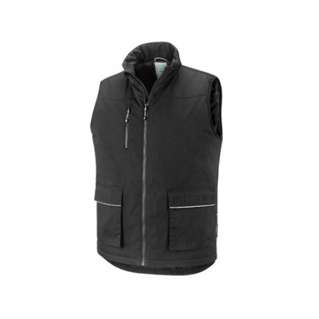 Gilet Montreaux nero taglia XXL – softshell tecnico da lavoro