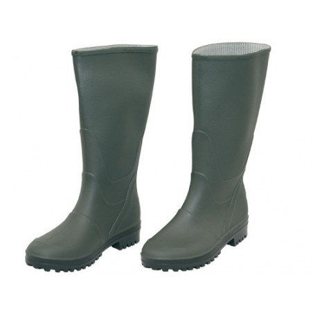 Stivali PVC verdi ginocchio 38 – impermeabili e antiscivolo