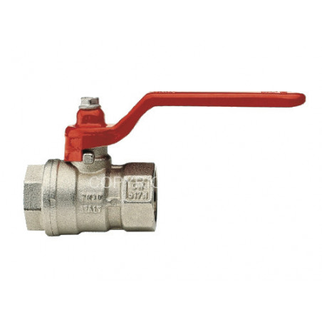 Valvola a sfera F–F 1¼" Art. 116 – ottone per impianti professionali
