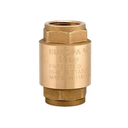 Valvola di ritegno Europa 1½" – ottone robusto Art. 100