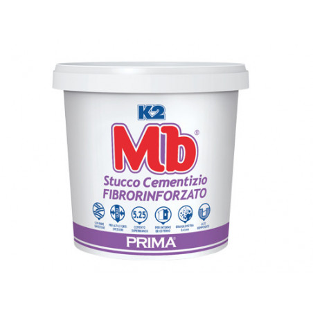 Stucco cementizio K2 MB 5 kg – riparazioni strutturali