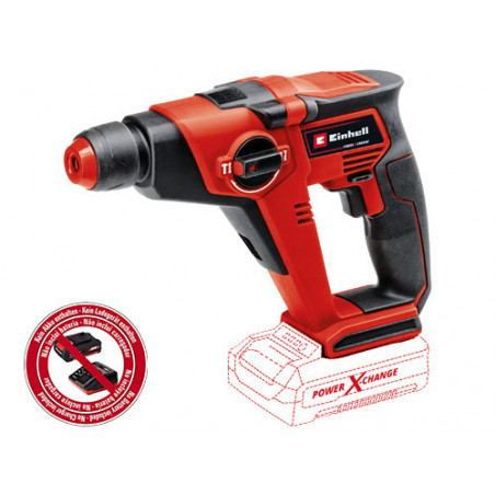Martello tassellatore Einhell TE-HD 18/12 Li – 18 V, 1.3 J, compatto, SDS-Plus