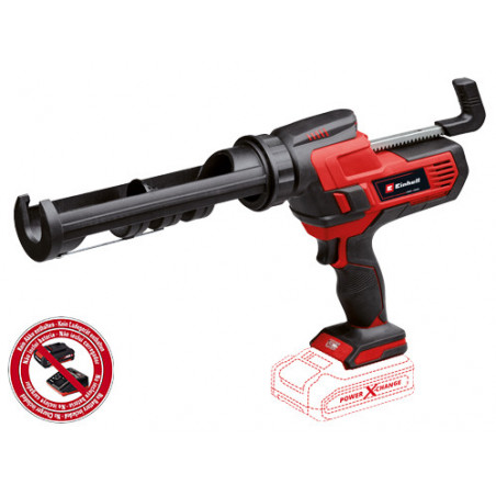 Pistola sigillante 18V Einhell TE-SG 18/10 Li – Per cartucce 310 ml – Solo corpo