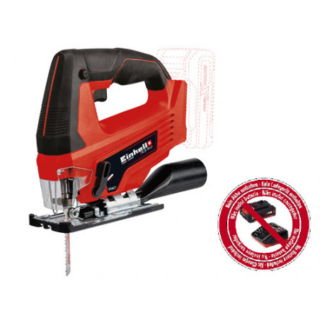 Seghetto alternativo 18 V – TC-JS 18 Li senza batteria, taglio legno e metallo, Einhell