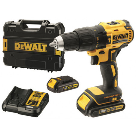 Trapano avvitatore brushless 18 V – DCD 778 S2T kit 2 × 1,5 Ah, 65 Nm – DeWalt