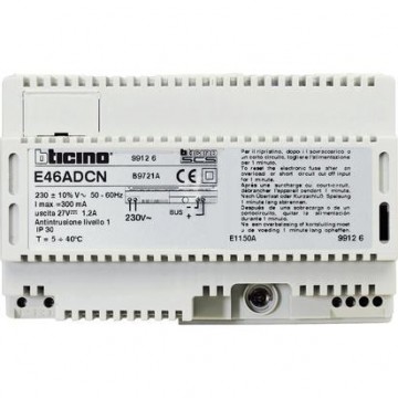 E46Adcn Anti-theft power supply 0.3A 230Vac