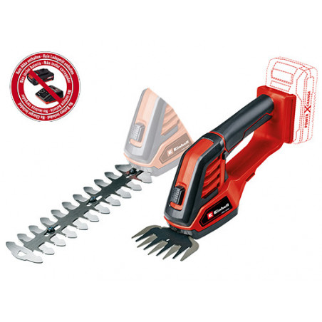 Cesoia elettrica 18 V – GE-CG 18/100 Li T corpo solo, lama 100 mm, asta telescopica – Einhell