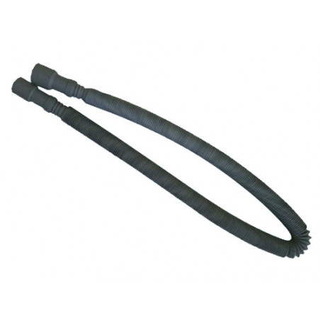 Tubo scarico lavatrice esterno 80 cm nero corrugato